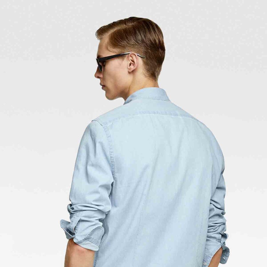 Washed Denim Shirt - Image 2